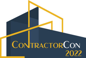 Contractor Con 2022 logo design