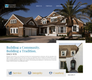 morales group website design